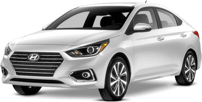 Hyundai Accent  Front View