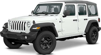 Jeep Wrangler  Front View
