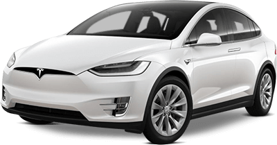 Tesla Model X Electric Front View
