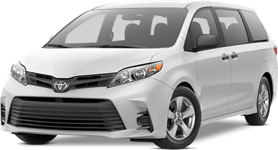 Toyota Sienna  Front View